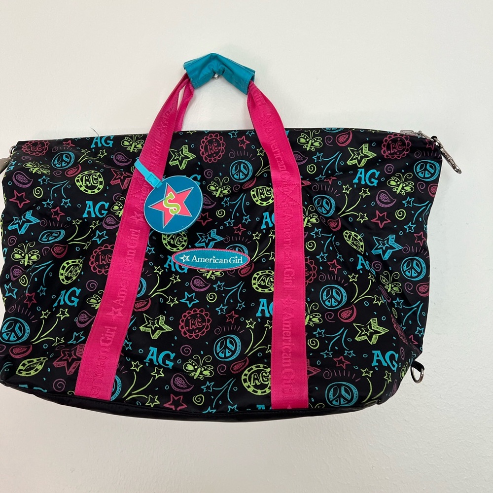 American Girl weekender bag